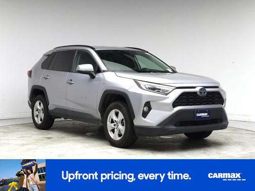 Gray 2021 Toyota RAV4 Hybrid XLE