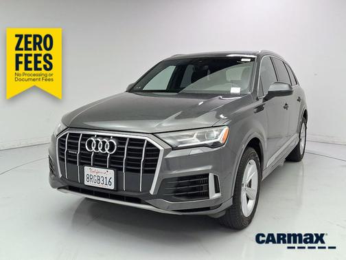 Gray 2020 Audi Q7 Premium