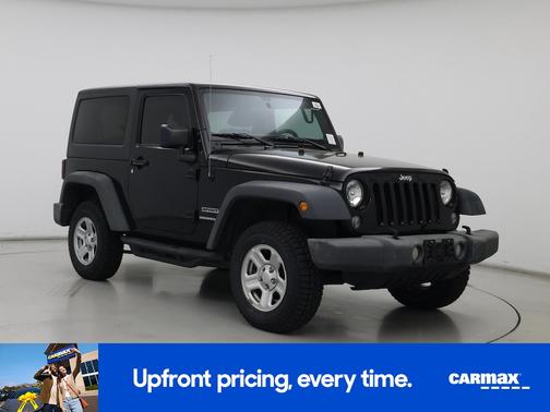 Black 2017 Jeep Wrangler Sport