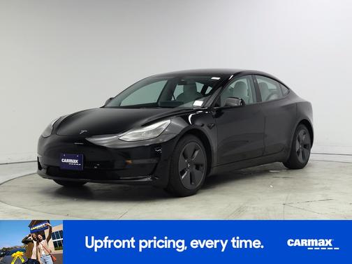Black 2022 Tesla Model 3 Long Range