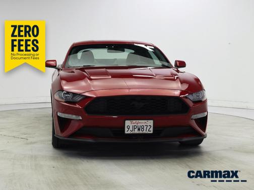 Red 2020 Ford Mustang Ecoboost