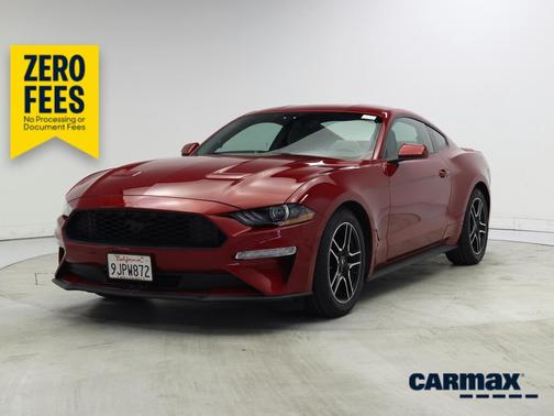 Red 2020 Ford Mustang Ecoboost