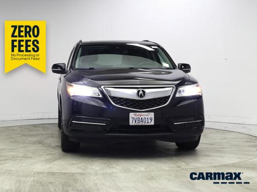 Black 2016 Acura MDX