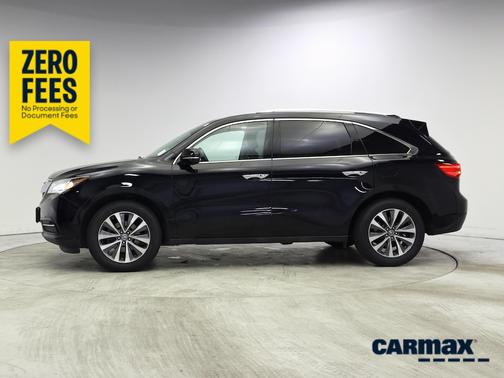 Black 2016 Acura MDX
