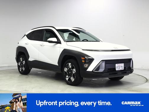 White 2024 Hyundai KONA SEL