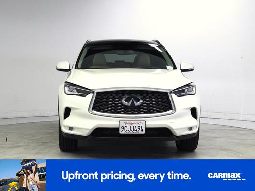 White 2022 INFINITI QX50 Luxe