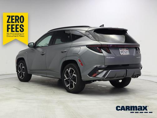 Gray 2025 Hyundai TUCSON Hybrid N Line