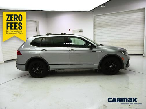 Silver 2022 Volkswagen Tiguan SE R-Line Black
