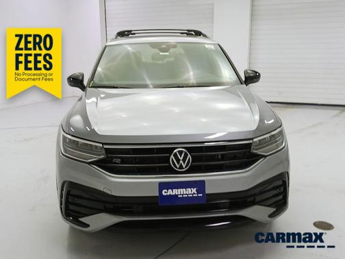 Silver 2022 Volkswagen Tiguan SE R-Line Black