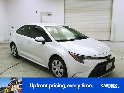 White 2024 Toyota Corolla LE