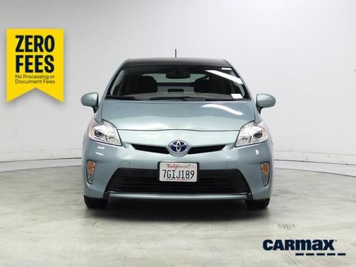Green 2014 Toyota Prius Four