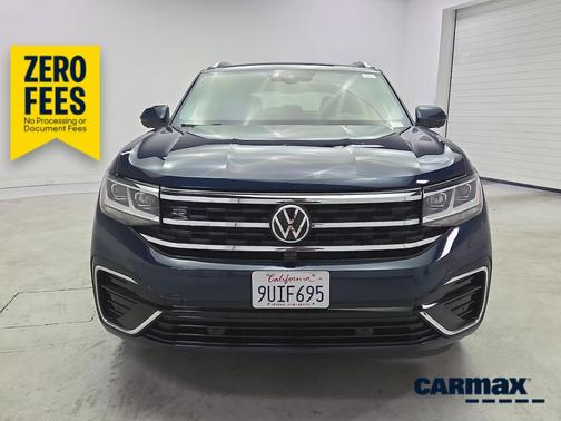 Blue 2021 Volkswagen Atlas Cross Sport SEL Premium R-Line