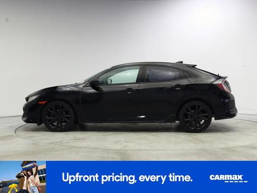 Black 2017 Honda Civic Sport
