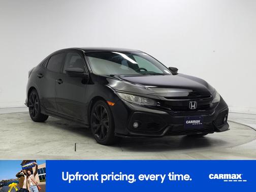 Black 2017 Honda Civic Sport