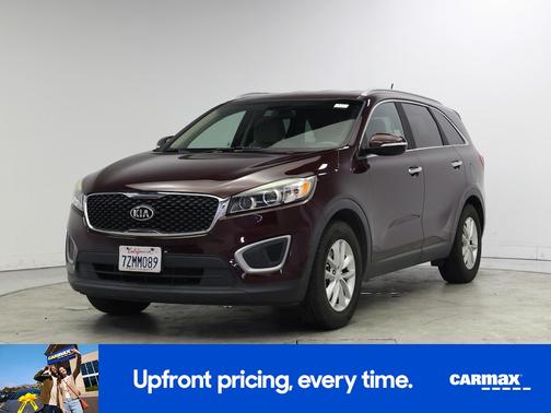 Burgundy 2017 Kia Sorento LX