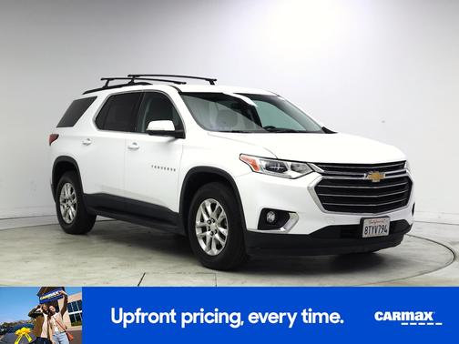 White 2021 Chevrolet Traverse LT Cloth
