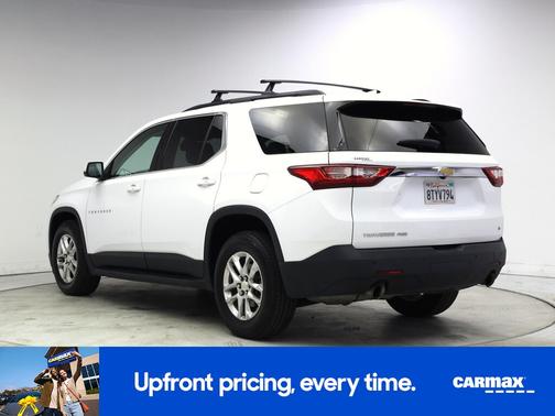 White 2021 Chevrolet Traverse LT Cloth