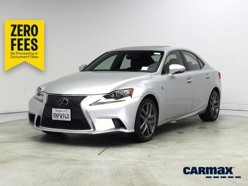 Silver 2016 Lexus IS 350