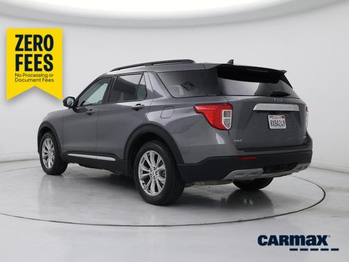 Gray 2021 Ford Explorer XLT