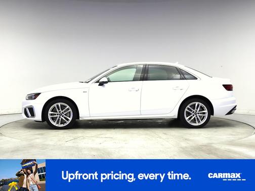 White 2020 Audi A4 Premium Plus