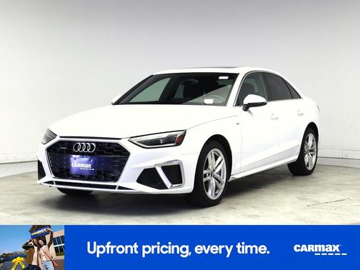White 2020 Audi A4 Premium Plus