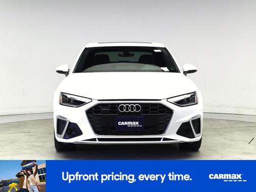 White 2020 Audi A4 Premium Plus