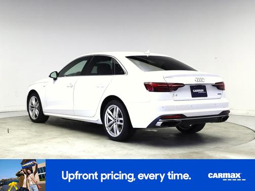 White 2020 Audi A4 Premium Plus
