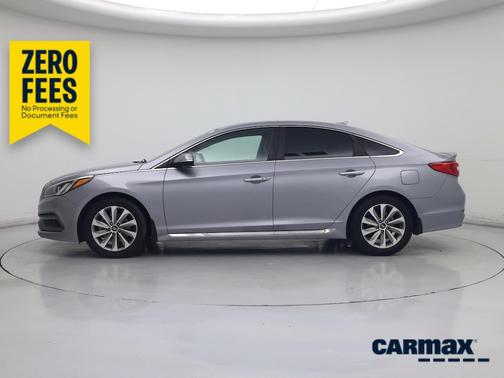 Gray 2017 Hyundai SONATA Sport