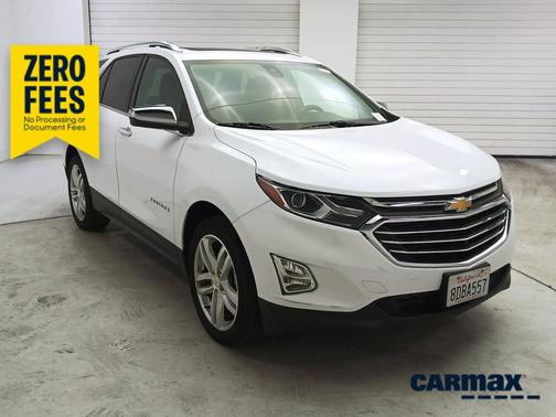 White 2018 Chevrolet Equinox Premier