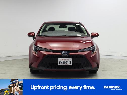 Red 2022 Toyota Corolla Hybrid LE