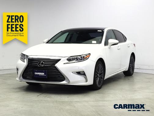 White 2017 Lexus ES 350