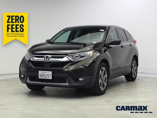 Green 2018 Honda CR-V EX