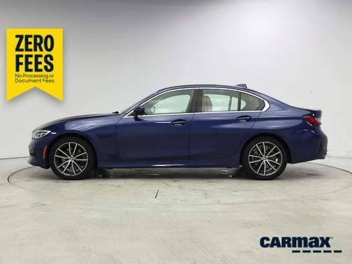 Blue 2022 BMW 330 I xDrive