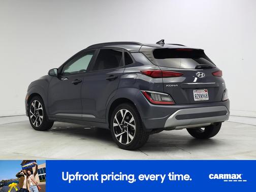 Gray 2022 Hyundai KONA Limited
