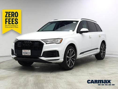 White 2023 Audi Q7 Premium Plus