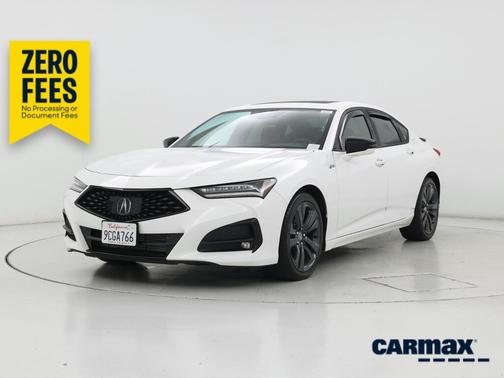White 2022 Acura TLX A-Spec