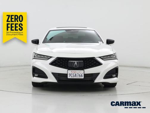 White 2022 Acura TLX A-Spec