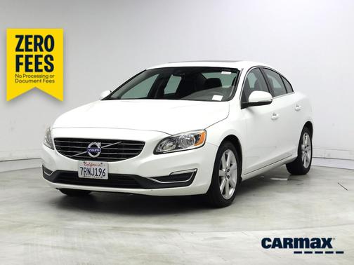 White 2016 Volvo S60 T5 Premier