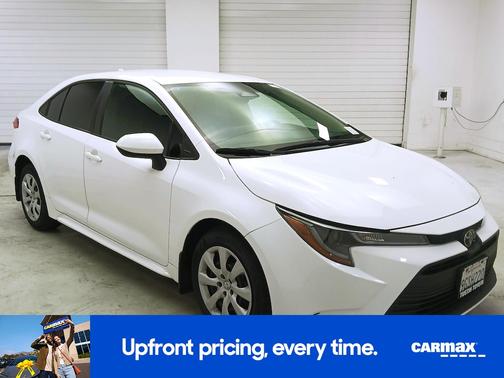 White 2023 Toyota Corolla LE