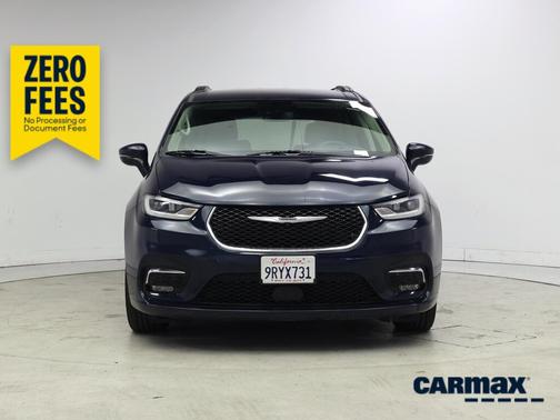 Blue 2022 Chrysler Pacifica Touring L