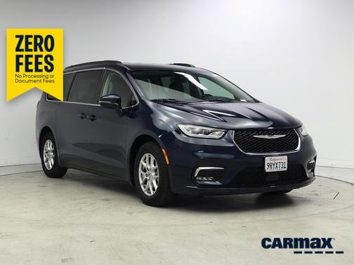 Blue 2022 Chrysler Pacifica Touring L