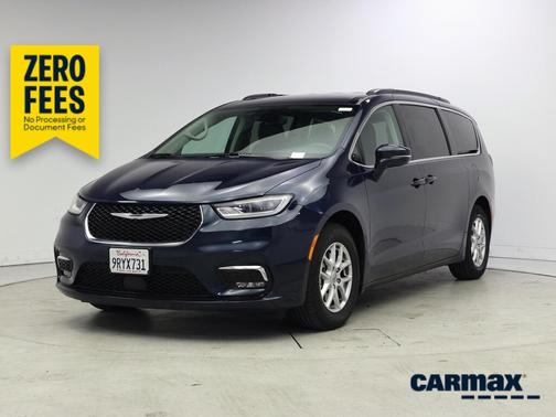 Blue 2022 Chrysler Pacifica Touring L