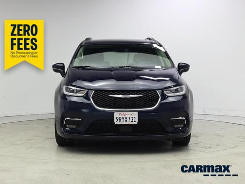 Blue 2022 Chrysler Pacifica Touring L