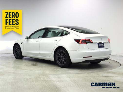 White 2020 Tesla Model 3 Long Range
