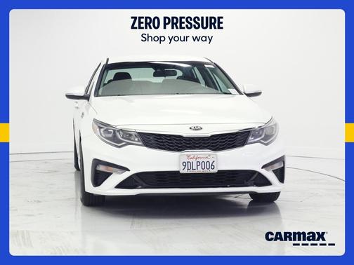 White 2020 Kia Optima LX