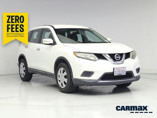 White 2014 Nissan Rogue S