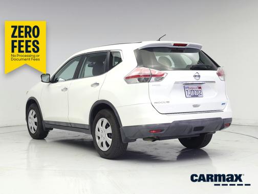 White 2014 Nissan Rogue S