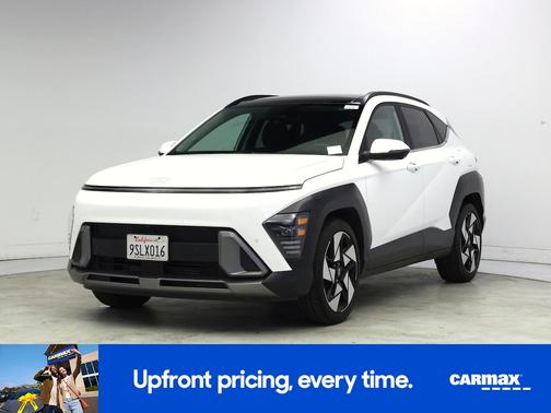 White 2024 Hyundai KONA Limited