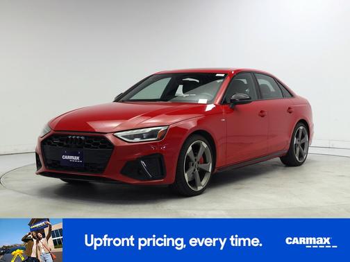 Red 2022 Audi A4 S-Line Premium Plus