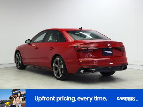 Red 2022 Audi A4 S-Line Premium Plus